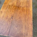 Louis Philippe desk in solid oak from the 19th century.