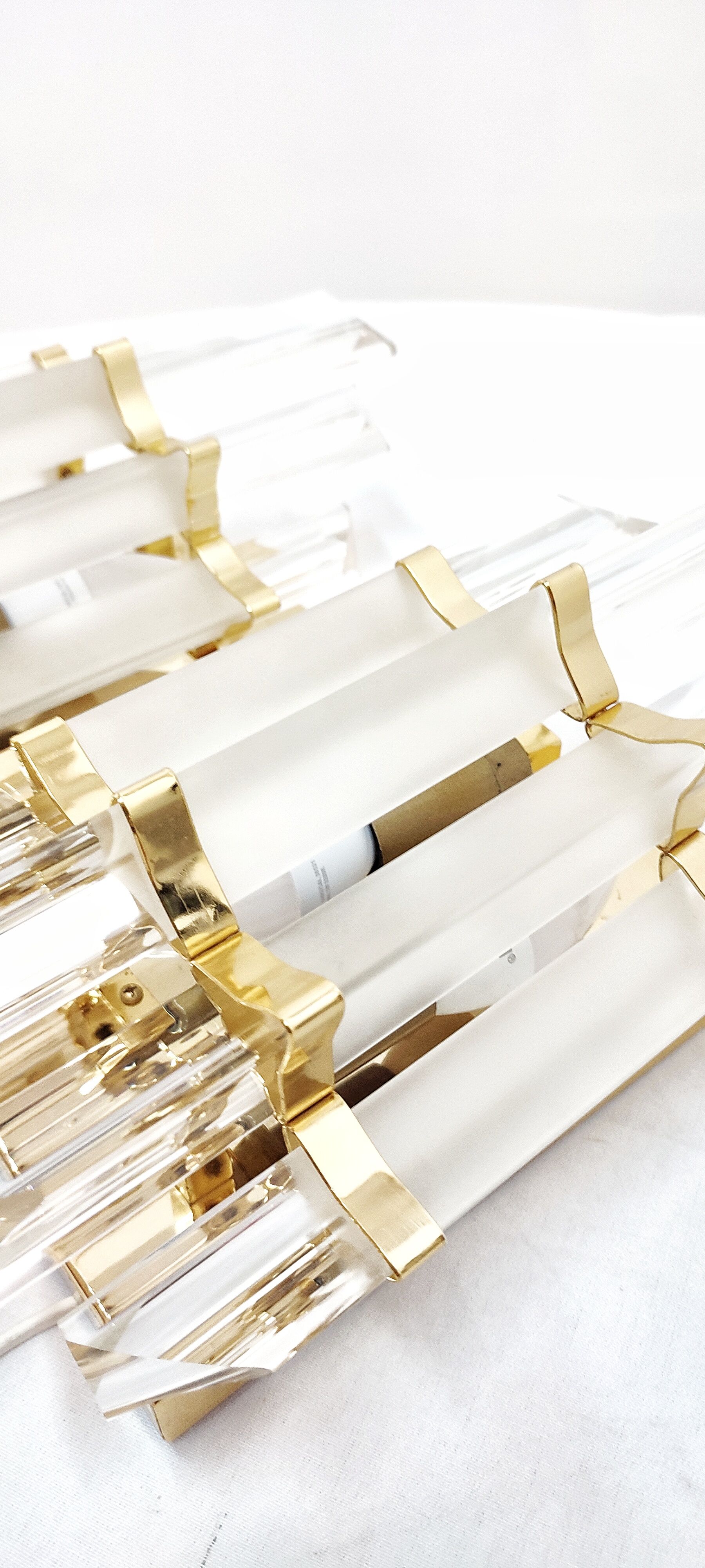 Appliques "Venini" of Murano glass. Italy 1980s.