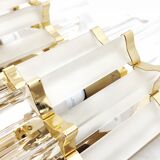 Appliques "Venini" of Murano glass. Italy 1980s.