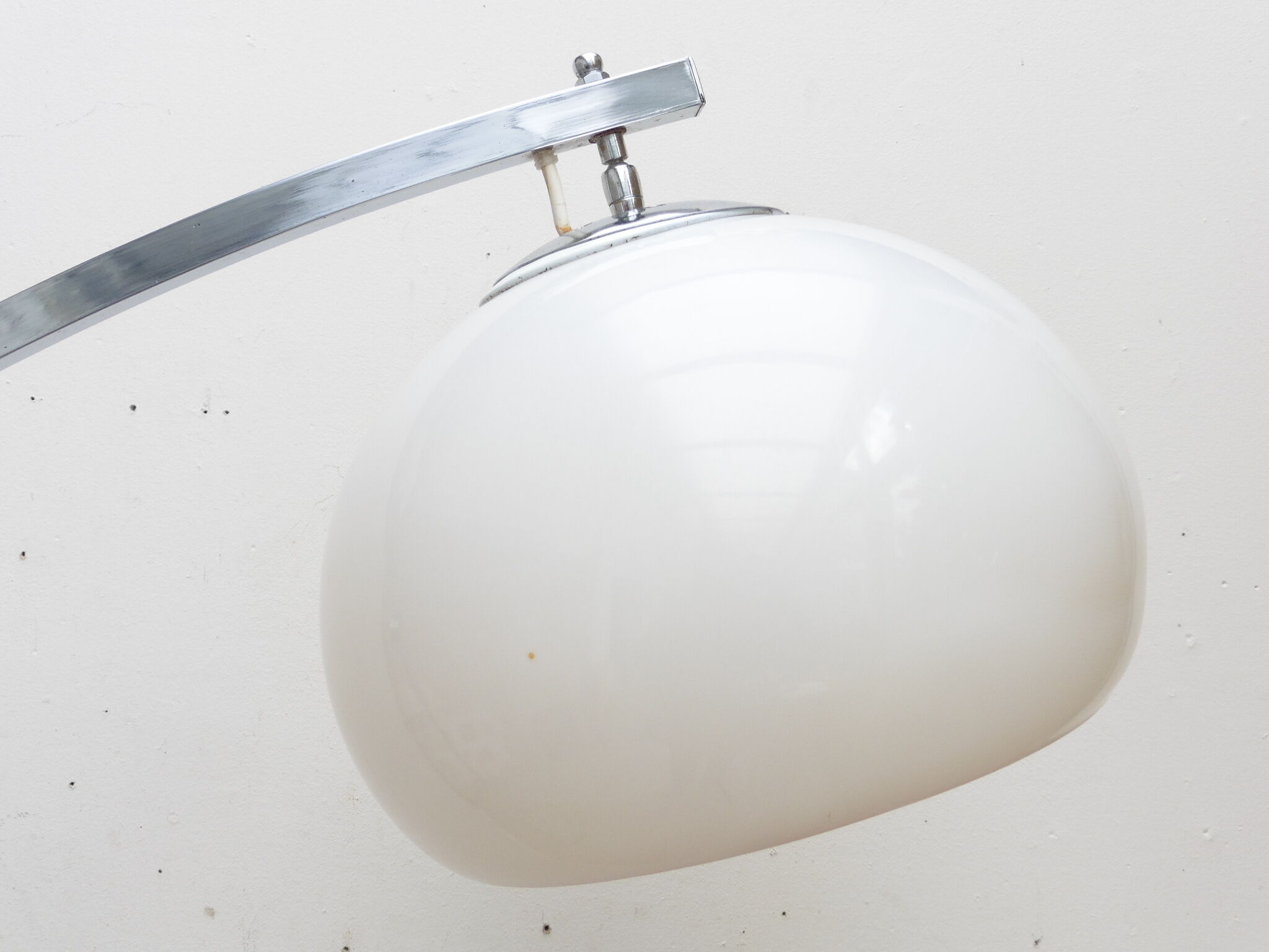 Arcos floor lamp 70s marble base