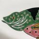 Large oval Gien fish dish, Halong Bay model