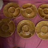Lots assiettes artichaut Gien