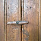 Jam cabinet, folk art furniture, oak, 19th century
