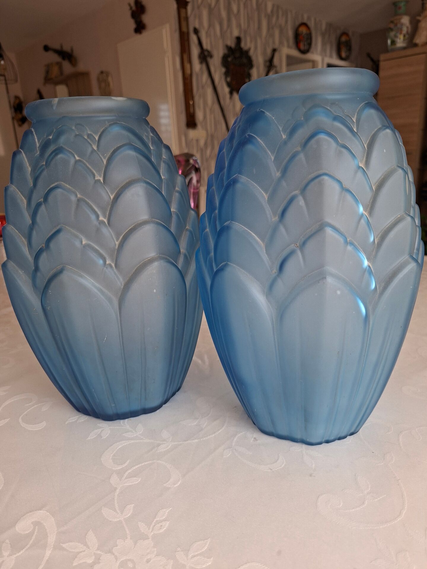 Vases opaline