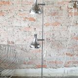 Vintage silver floor lamp, 1960s