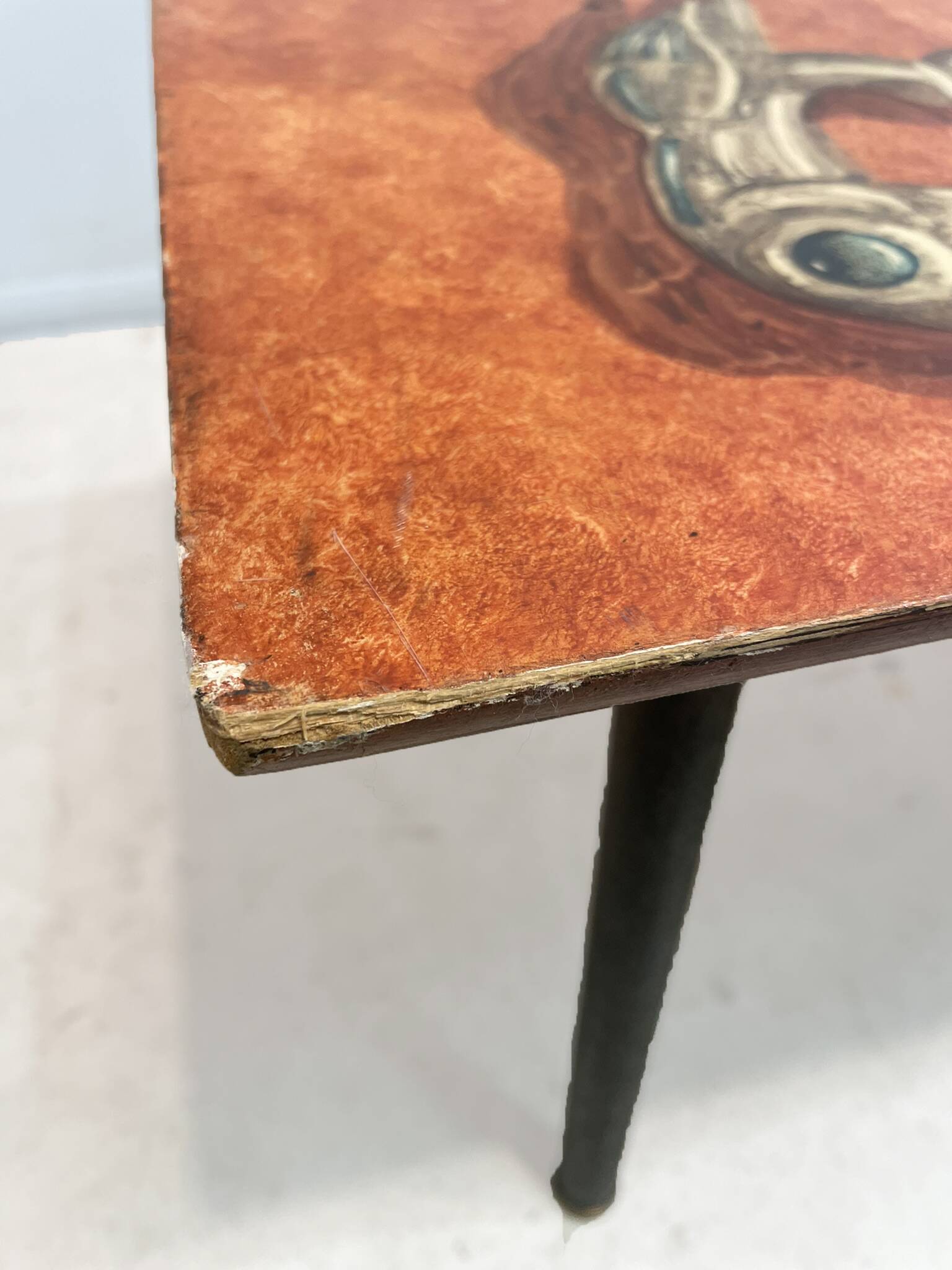 Coffee table from the "Decalage" Group, Italy, 1960s.