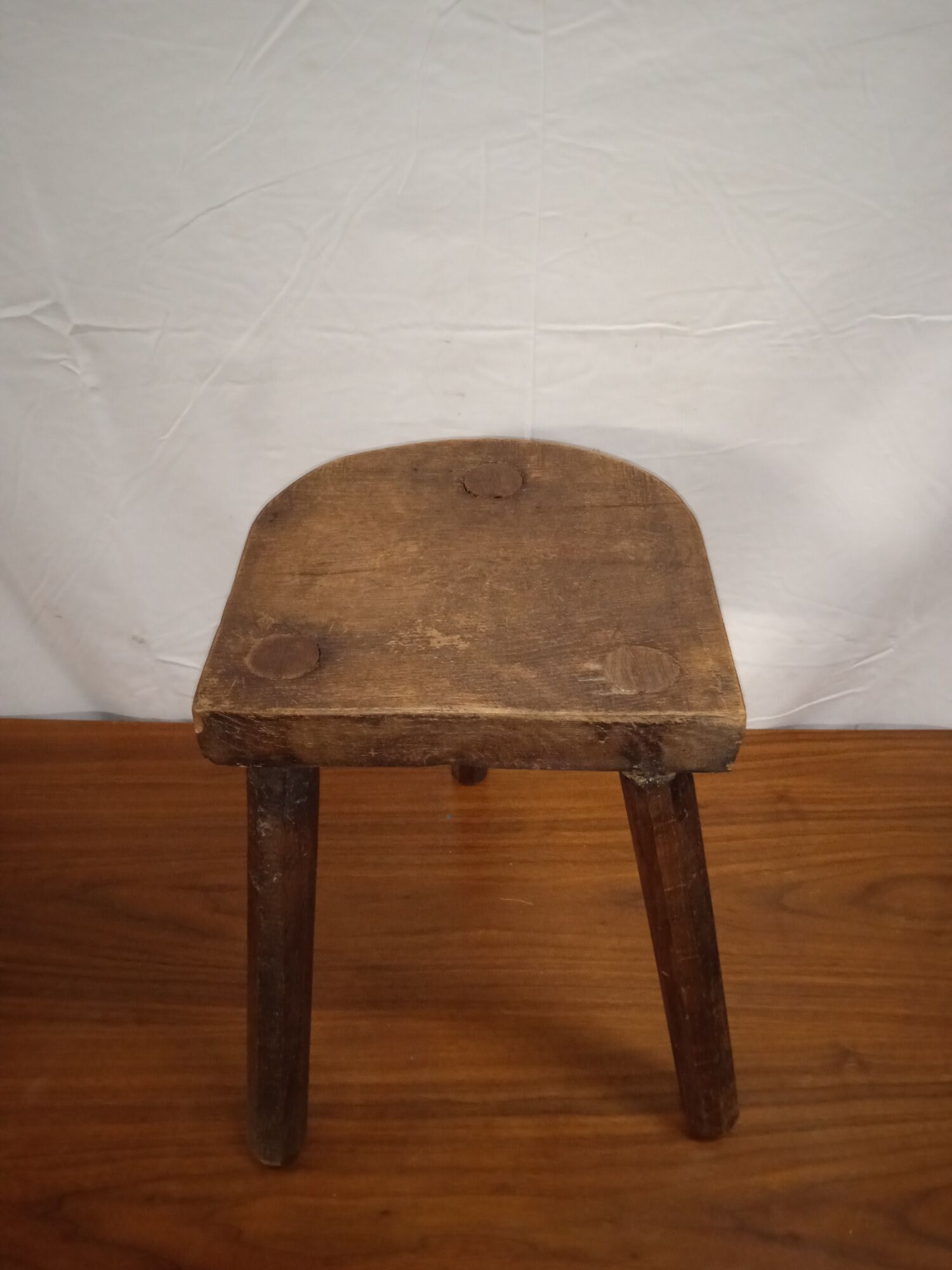 Tabouret Pirate En Bois Pour Enfants - Siège Décoratif 21 Cm De Haut - Occasion - Thaïlande