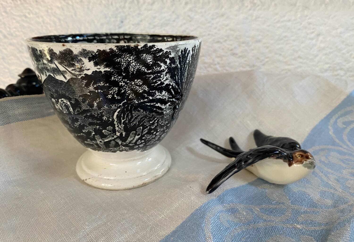 English earthenware cup 19th century