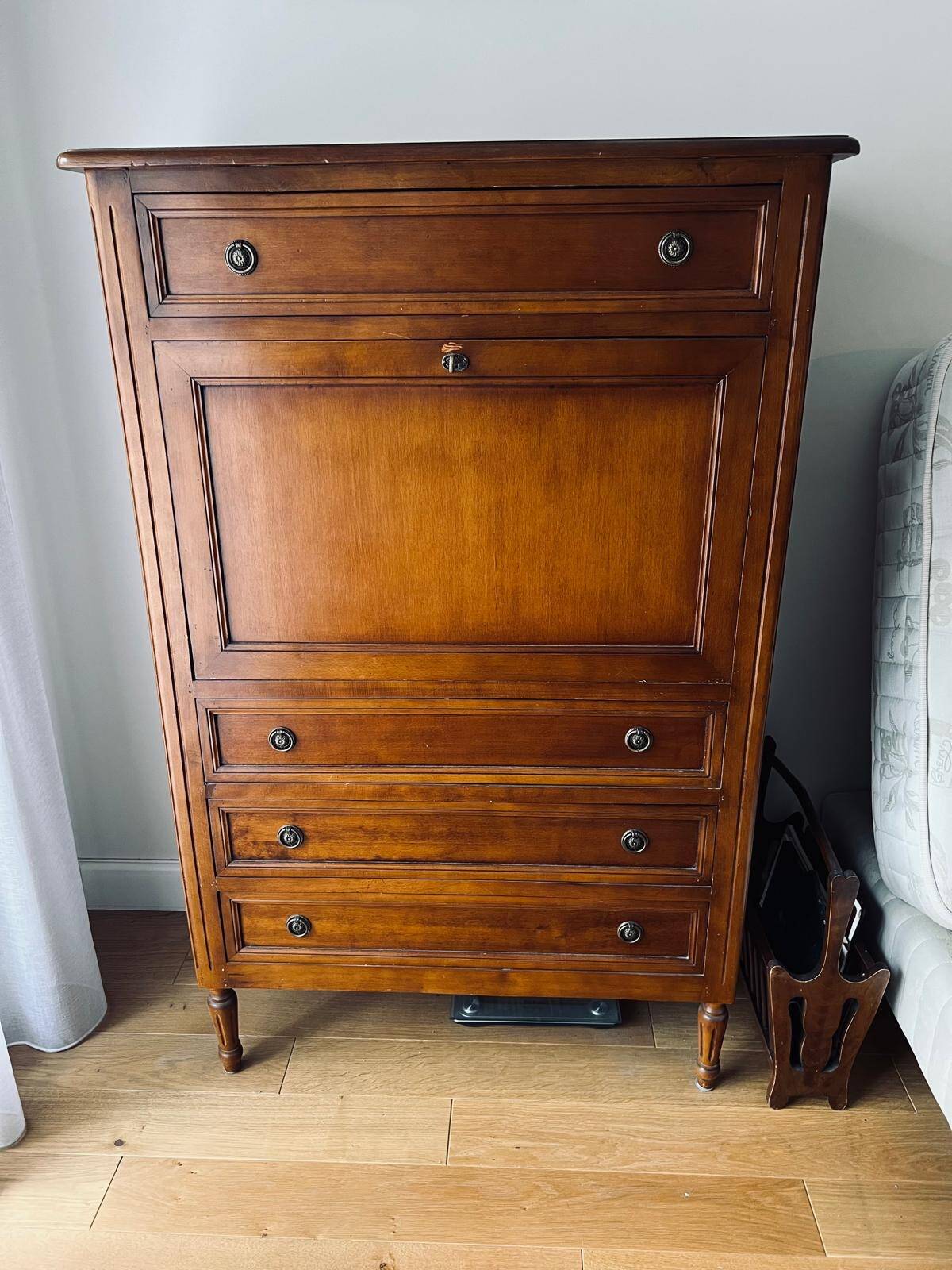 Wooden secretary