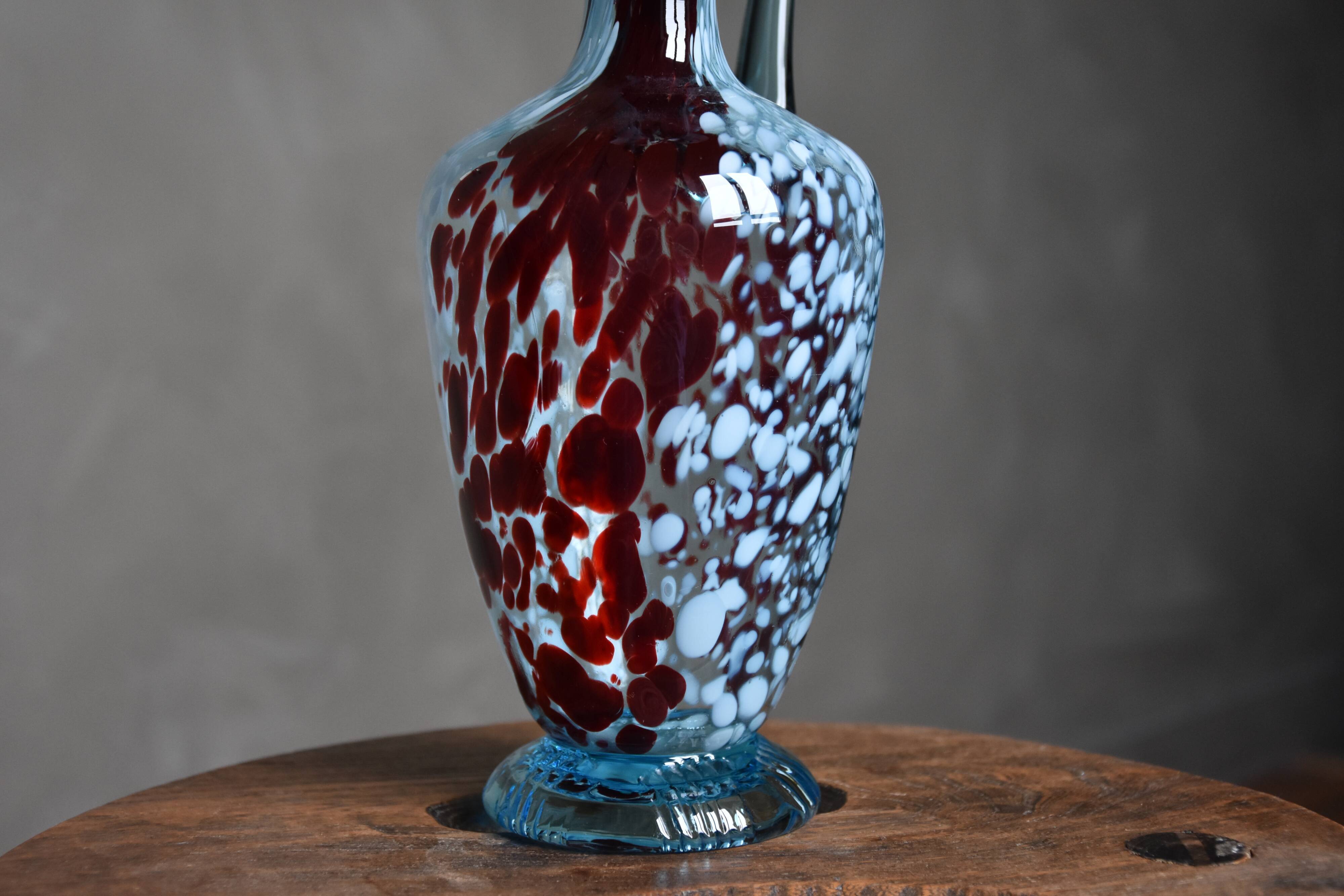 Antique glass decanter