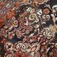 Tapis vintage fait main Tabriz du Moyen-Orient 135cm x 220cm (1950s)