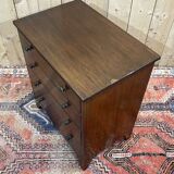 1930s English mahogany chest of drawers