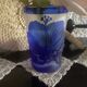Hibiscus glass paste vase