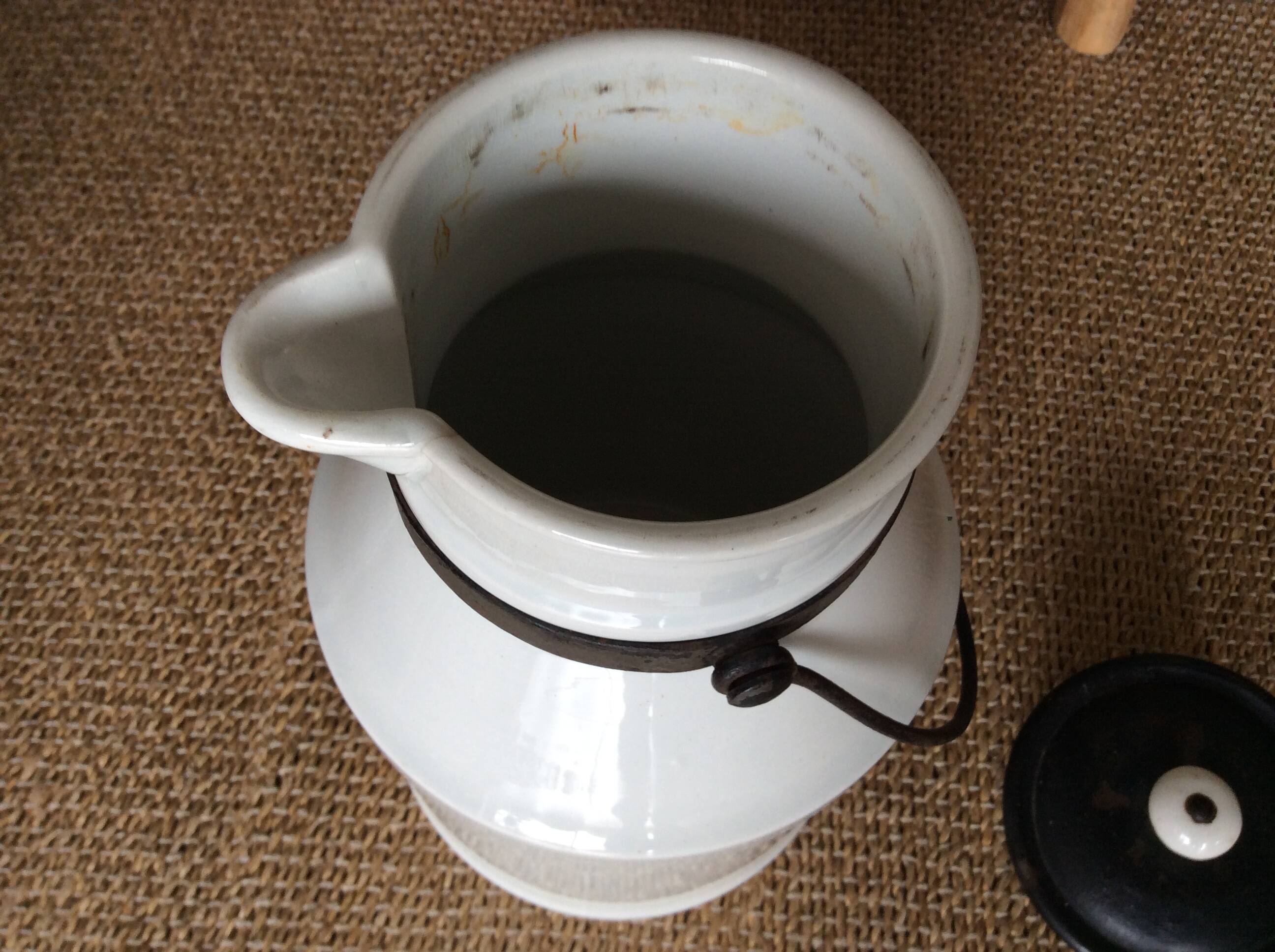 Antique milk jug