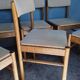 Baumann 6 chair signed 1960 vintage design