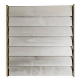 French Mid Century Jean Prouvé Aluminium Brise-Soleil Sun Shutter, 1950s