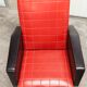 Paire de fauteuils rockabilly pieds compas 60