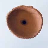 Terracotta personified vase