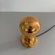 Simple table lamp in gilded porcelain by Philips NTD, 1960s, Germany.