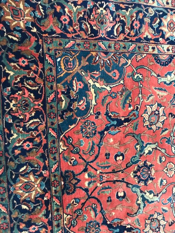 Old persian rug Sarogh 140 x 196 cm