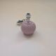 Petit pied lampe en céramique rose bonbon