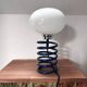 Blue spring lamps