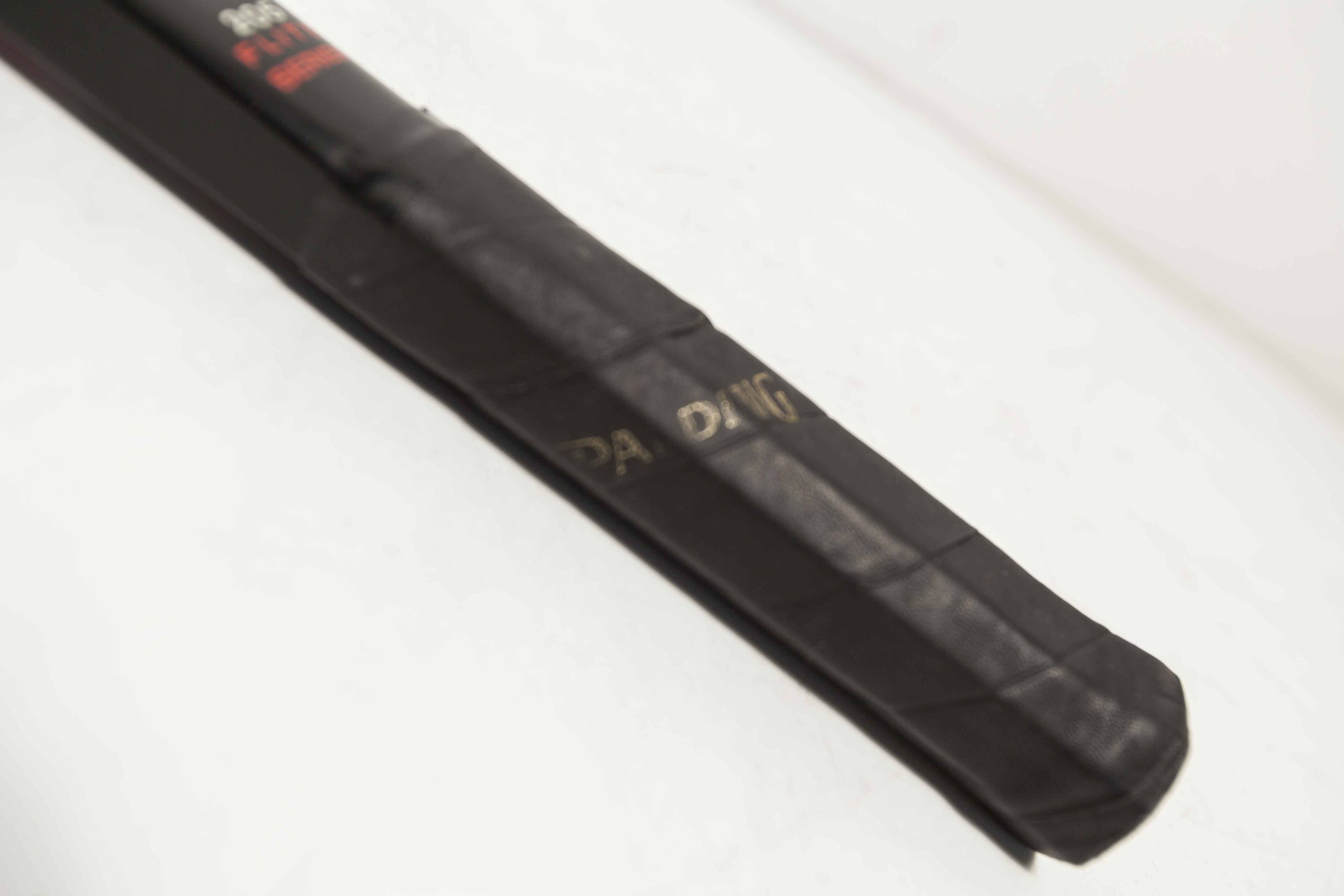 1970 Spalding black and red wooden tennis racket