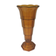 Scailmont Amber Art Deco Vase