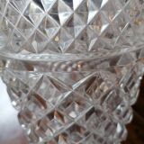 Vintage large crystal vase
