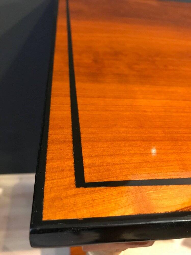 German Biedermeier Console Table in Cherry, 1820