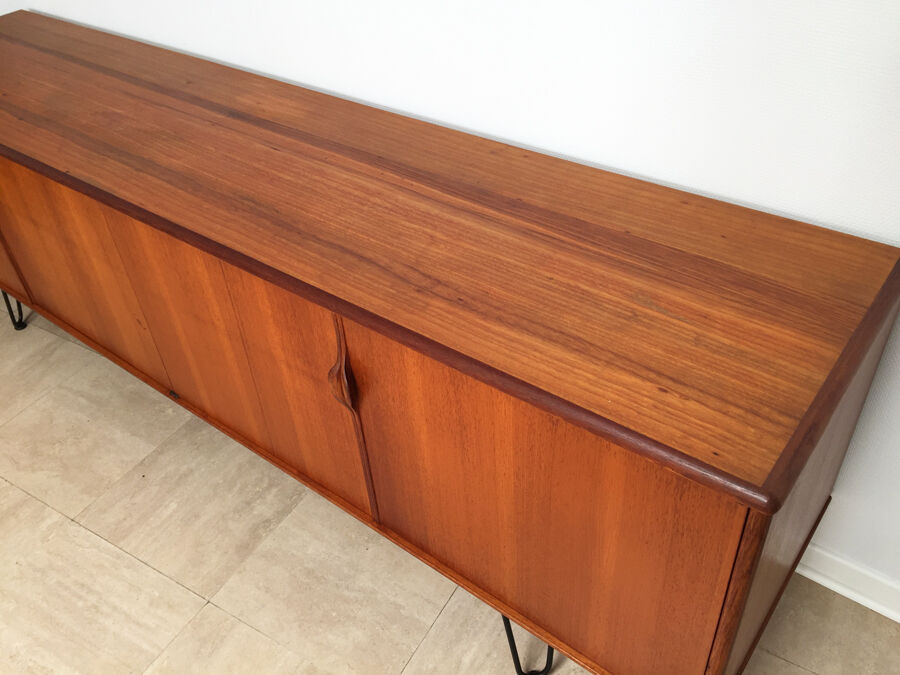 Teak and metal sideboard 1960