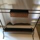 Wrought iron umbrella stand