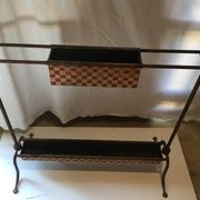 Wrought iron umbrella stand