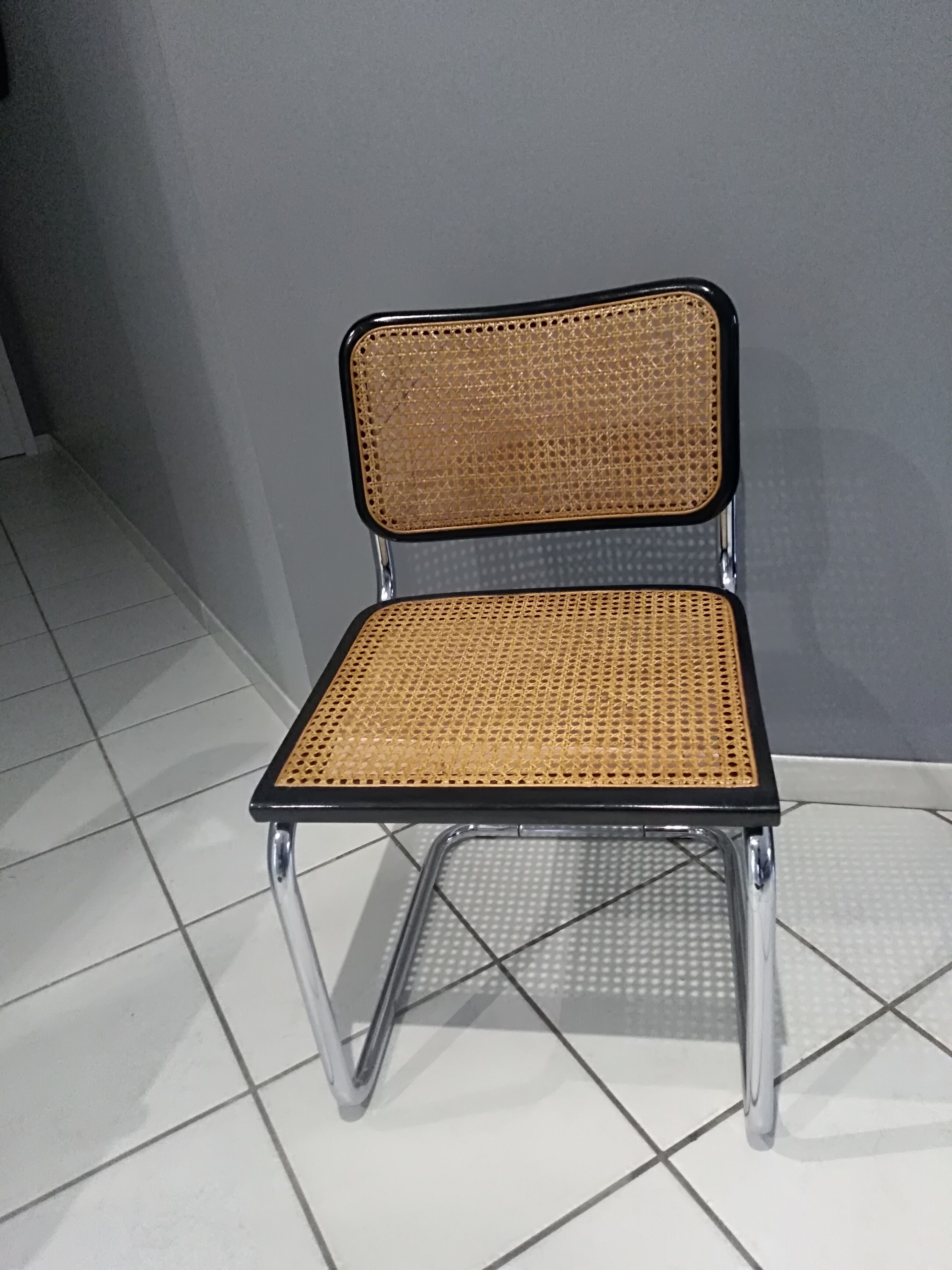 Cesca B32 chair by Marcel Breuer vintage