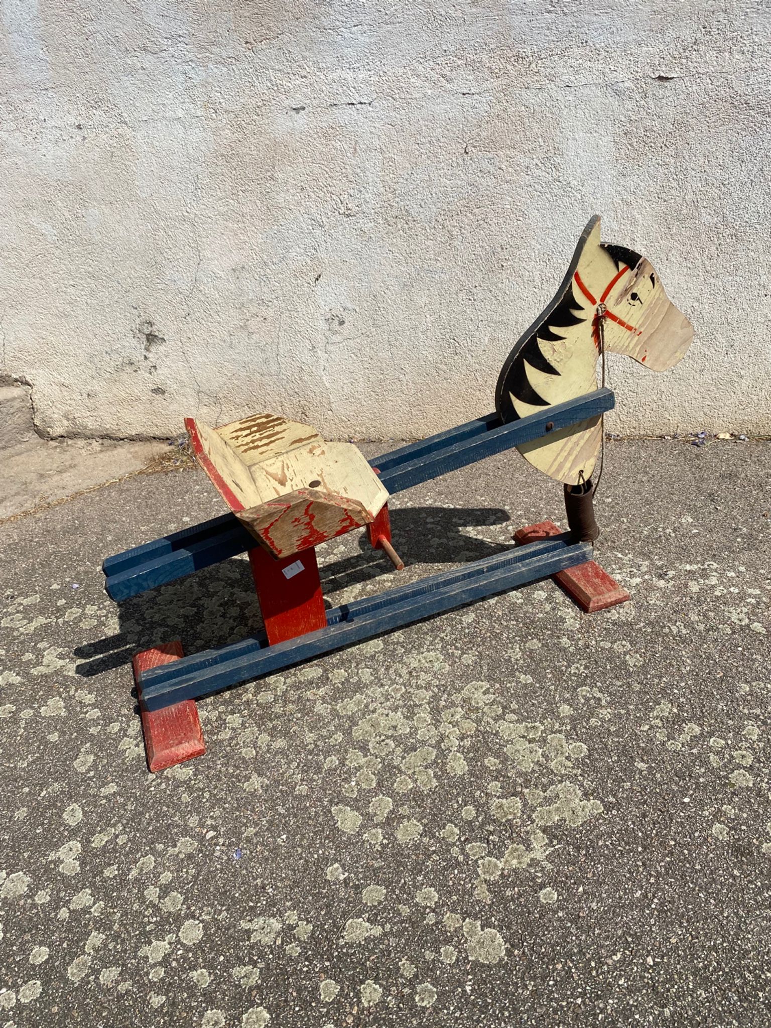 Cheval a bascule vintage