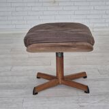 1970s, Danish design by Madsen & Schubell, adjustable footstool, original condition.