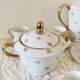 Vintage Limoges porcelain gold coffee set – 15 pieces