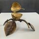 Bronze Art Nouveau catchall tray