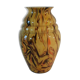 Vase en verre soufflé et coulé