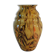 Vase en verre soufflé et coulé