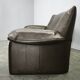 Jori Dark Brown Leather Two Seat Sofa, Belgium, 1990s