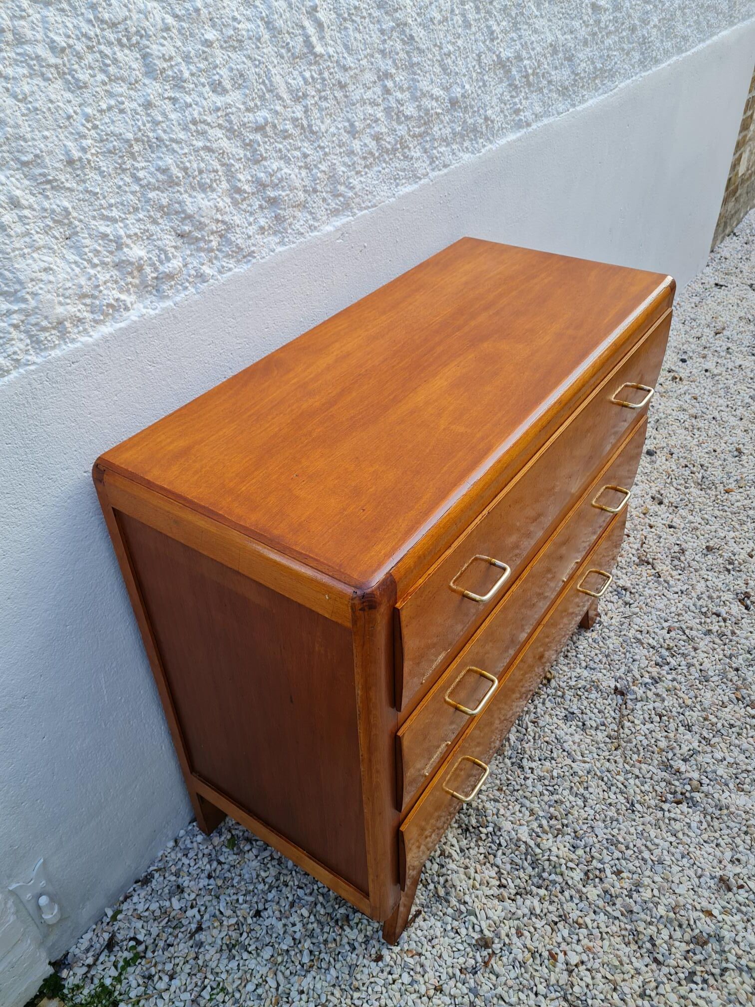 Commode pieds compas 1960
