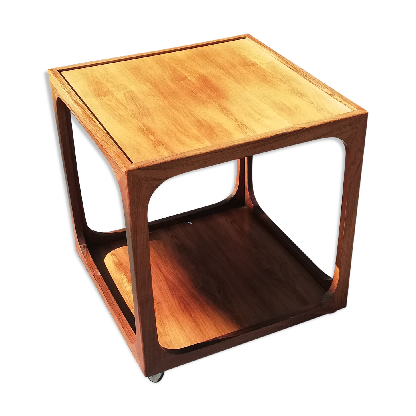 Scandinavian rosewood coffee table