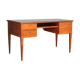 Plated style Louis XVI mahogany desk