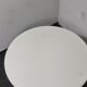 Vintage round white dining table