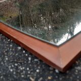 Scandinavian mirror 70s, 77x37 cm