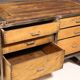 Industrial iron chest of drawers from the 1950s, Czechoslovakia