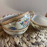 Japanese eggshell tea service cups