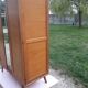 Armoire années 50 pied compas avec clé