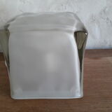 Ikea lamp ice cube frosted glass vintage